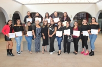 Mujeres de Zapotiltic y Delegaciones Culminan Curso de “Automaquillaje”