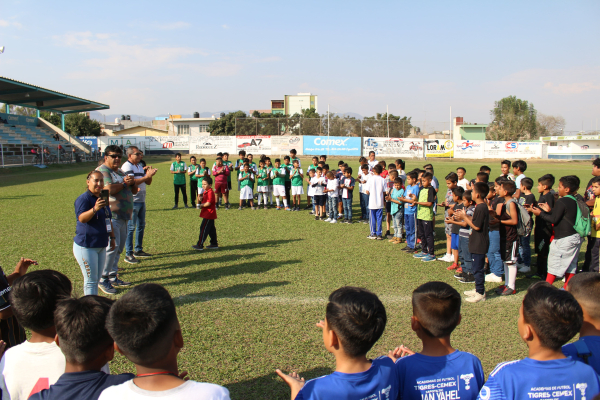 Inicia Torneo Infantil de Fútbol.