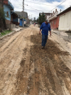 Sigue la rehabilitación de caminos rurales y saca cosechas en Zapotiltic.