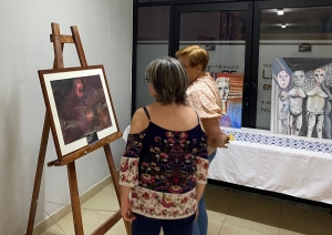 Esta en Zapotiltic la exposición pictórica “Visiones de la Provincia” de Ávalos