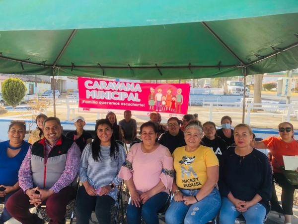 Continúa la Caravana Municipal “Familia Queremos Escucharte”