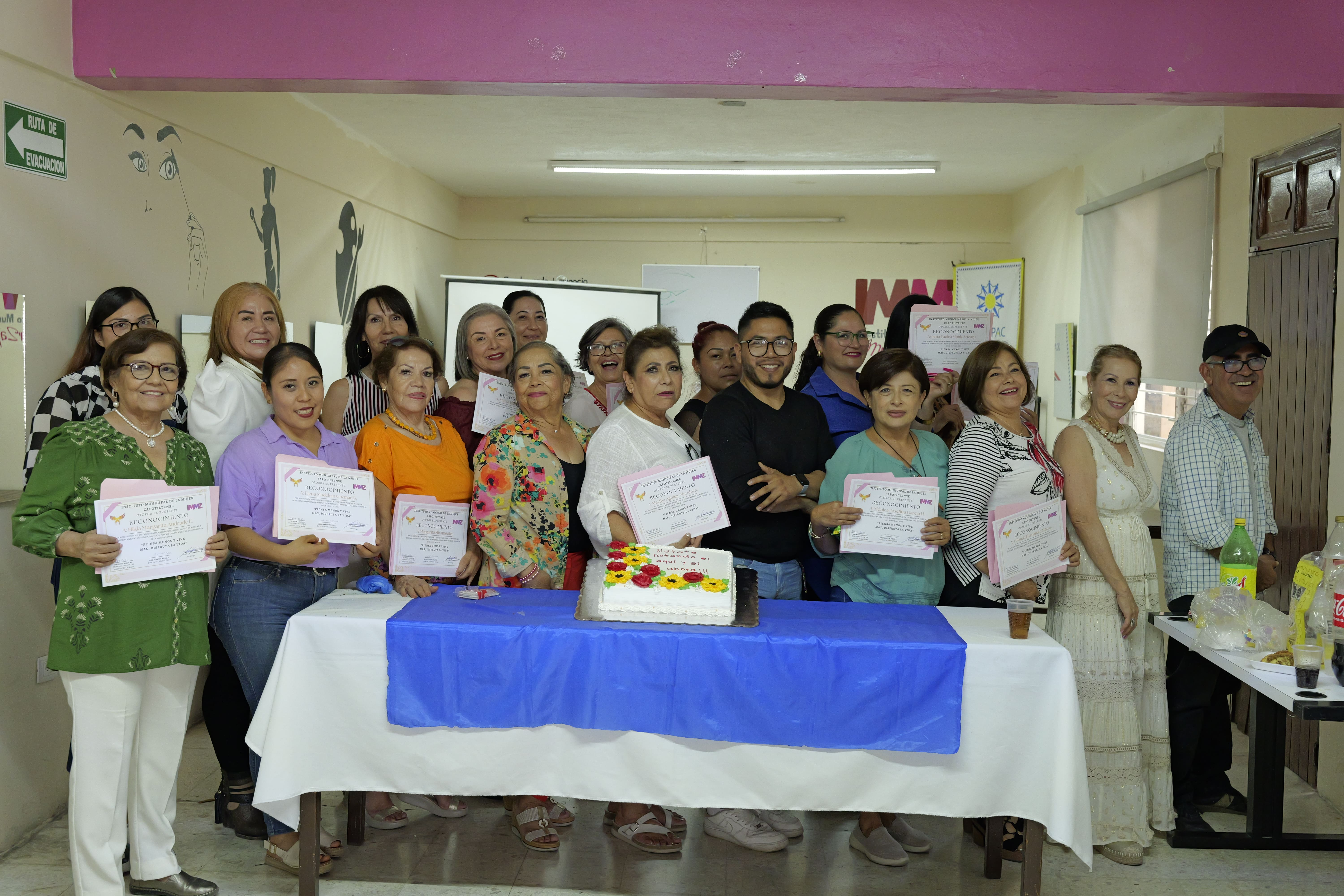 IMMZ llevó a cabo la clausura del taller 